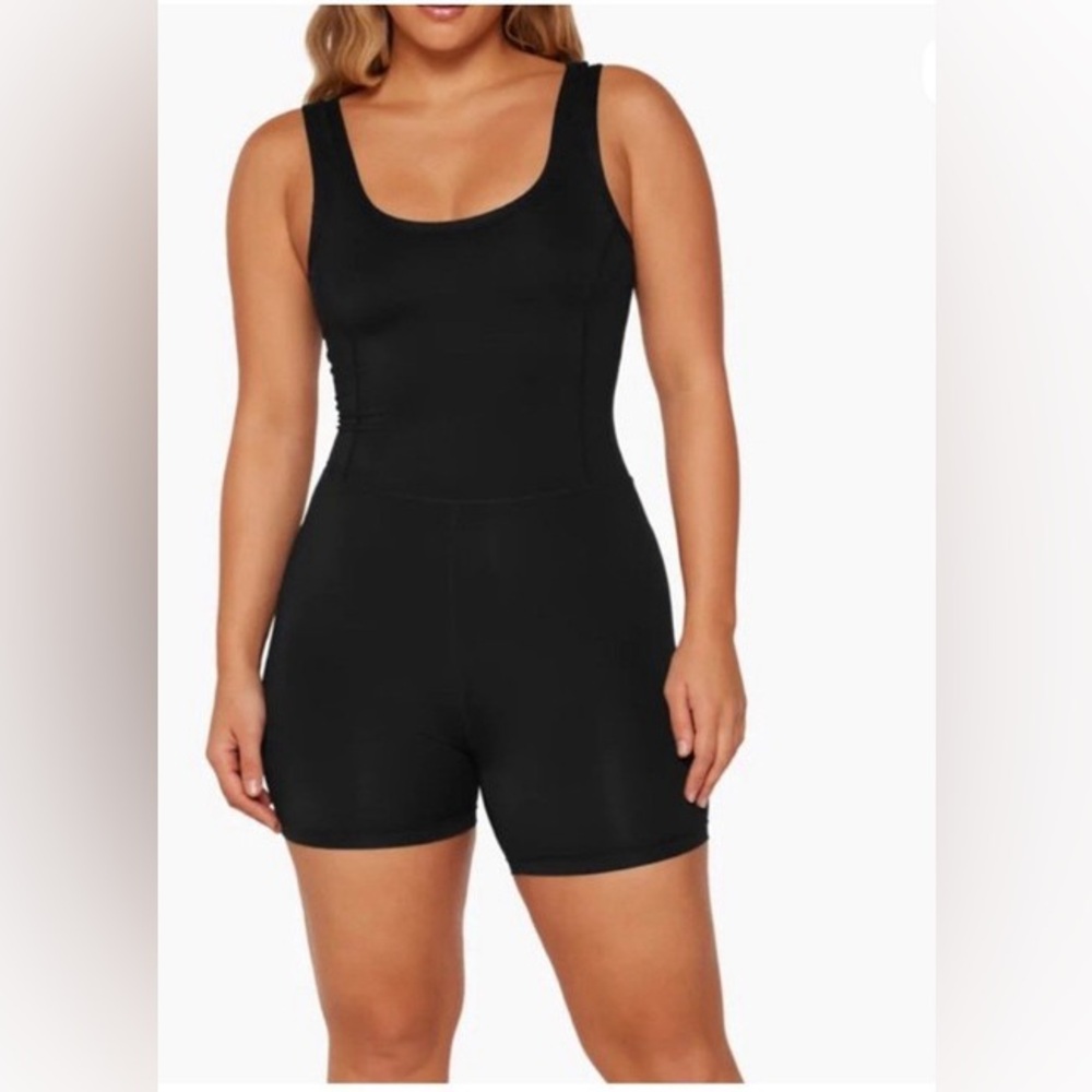Laundry By Shelli Segal Black Sleeveless Romper
